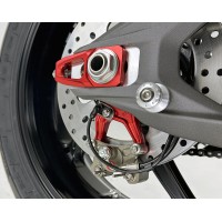 Motocorse Billet Aluminum Chain Adjuster and Rear Brake Caliper Support Bracket for Brembo Racing 64mm Brake Caliper P2-24 X206001 - Ducati Panigale / Streetfighter V4 (2025+) Motocorse Billet Aluminum Chain Adjuster and Rear Brake Caliper Support Bracket for Brembo Racing 64mm Brake Caliper P2-24 X206001 - Ducati Panigale / Streetfighter V4 (2025+)